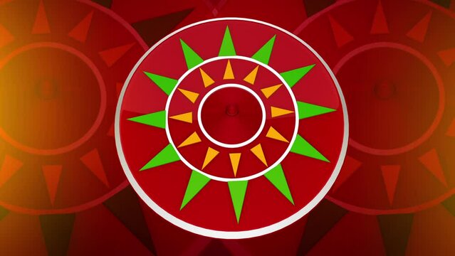 Bihu Traditional Japi Moving Background