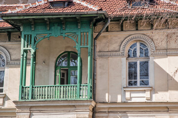 Details of architectural detail, architecture, attic, balcony, beautiful, building, buildings, city, cityscape, cultural, cultural heritage, culture, detail, europe, european,beautiful old town houses