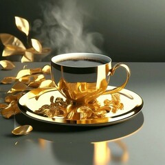 cup of coffee with chocolate