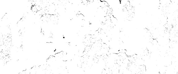 Vector grunge texture overlay with rough scratch grunge background, black and white rough vintage distress background.