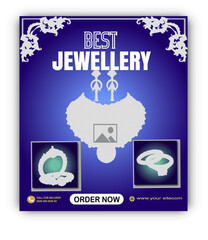 jewelry social media post banner set