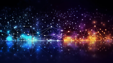 Fototapeta premium Abstract concept of cyber security technology and digital data protection