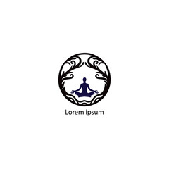 yoga logo with white background