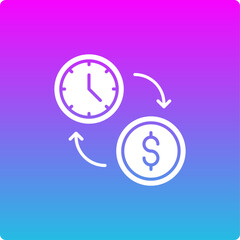 Time Is Money Icon