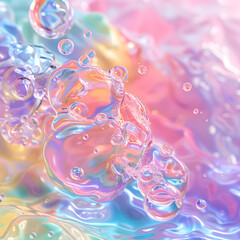 Colorful glow abstract splash background