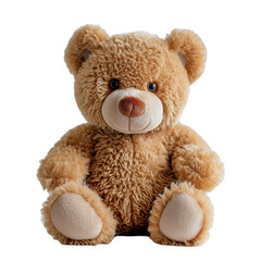 Obraz premium Teddy bear isolated on transparent background