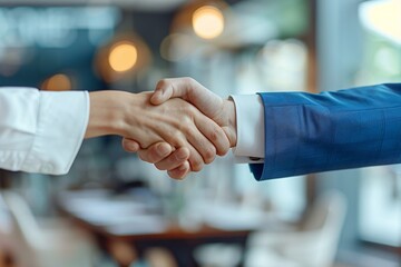 Handshake in the Modern Business World Generative AI