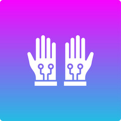 Obraz premium Gloves Icon