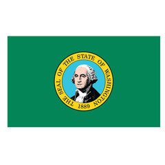 Flag of the U.S. state of Washington