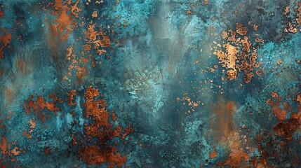 February's Fiery Fusion A Blend of Blue and Orange Generative AI - obrazy, fototapety, plakaty
