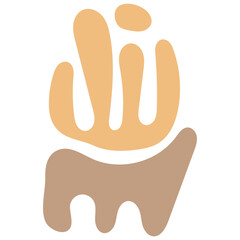 Organic Abstract Shape