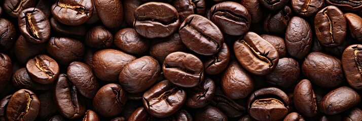 Coffee Bean Bliss A Monthly Celebration of Caffeine Culture Generative AI - obrazy, fototapety, plakaty