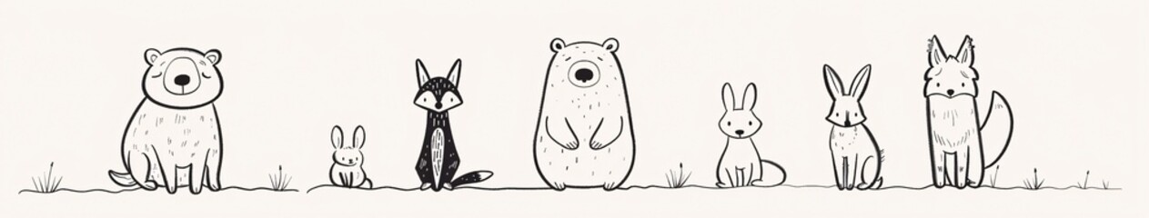 Obraz premium Bear-ly Awake A Cute, Cartoon-Inspired Image for Your Monthly Social Media Posts Generative AI