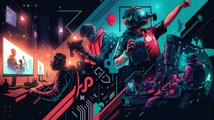 The excitement and energy of the gaming industry