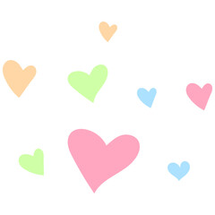 Colorful Love Element