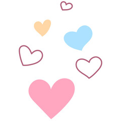 Colorful Love Element