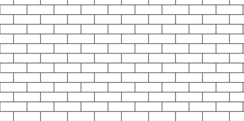 Obraz premium White brick background texture. White brick pattern and white background wall brick. 