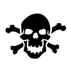 Skull and crossbones.
