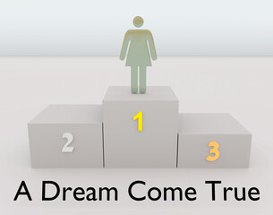 A Dream Come True concept - 754903417