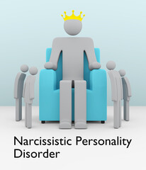 Narcissistic Personality Disorder concept - 754903624