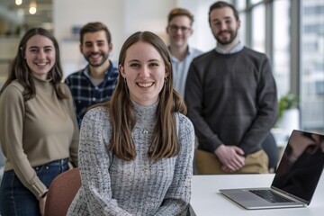 Smiling Students in a Monthly Meetup Generative AI