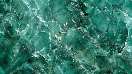 Background featuring a seamless pattern of green marble texture.