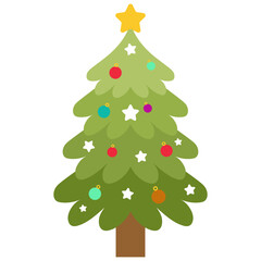 Christmas Tree Illustration