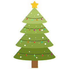Christmas Tree Illustration