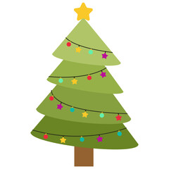 Christmas Tree Illustration