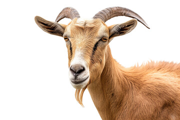 close up of a goat