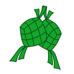ramadan ketupat vector