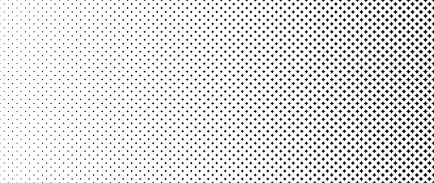 Blended  black square shape on white for pattern and background,  Abstract geometric texture collection design. 