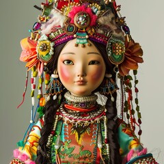 A wonderland of dolls that celebrate different cultures from around the world