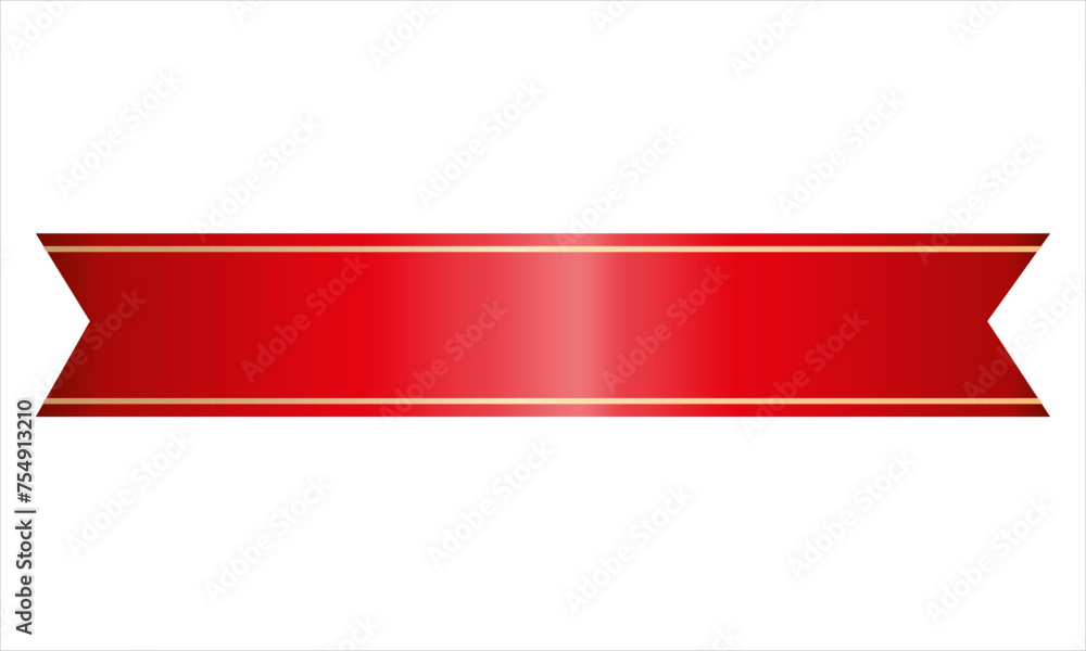 Poster ribbon shape vector which can be used to support your design and of course it's free and the color c