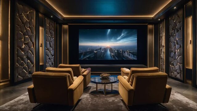 home cinema empty
