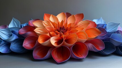 Fibonacci Flower Design