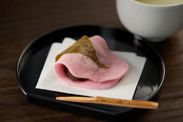 桜餅（関東風）　イメージ
