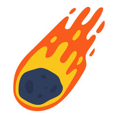 Meteor Clipart © Marliana