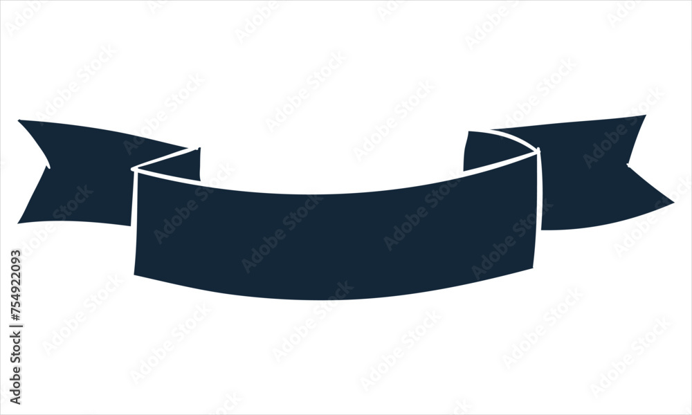 Fototapete ribbon shape vector which can be used to support your design and of course it's free and the color c