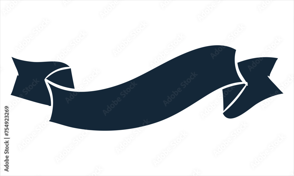 Fototapete ribbon shape vector which can be used to support your design and of course it's free and the color c
