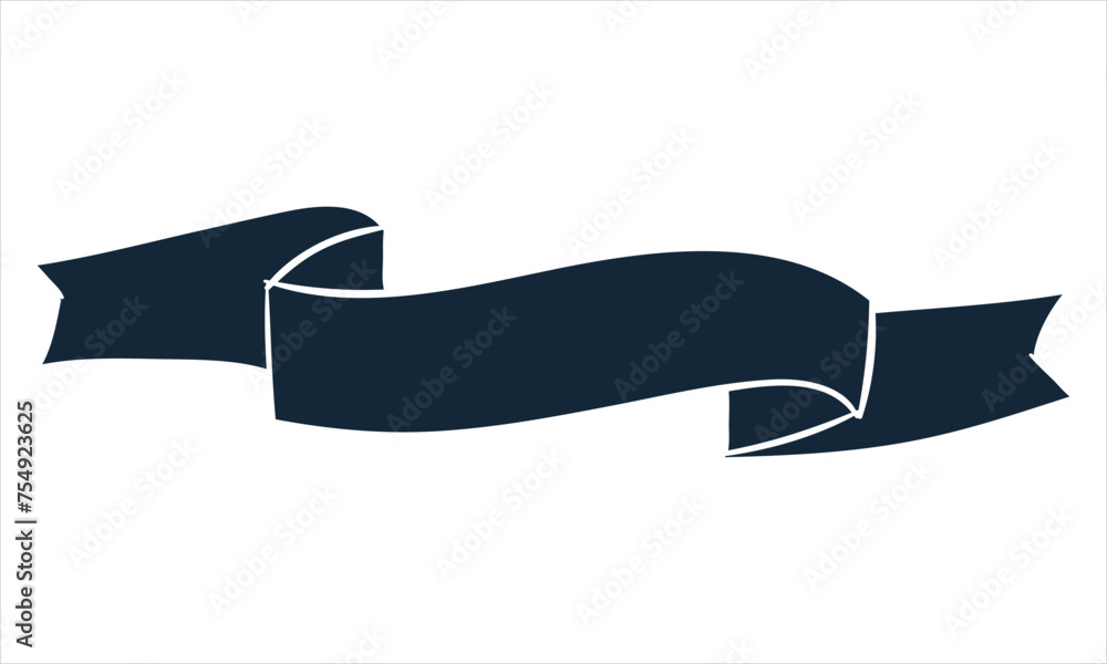 Fototapete ribbon shape vector which can be used to support your design and of course it's free and the color c
