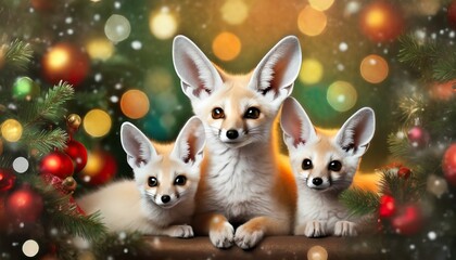 Obraz premium fennec desert fox