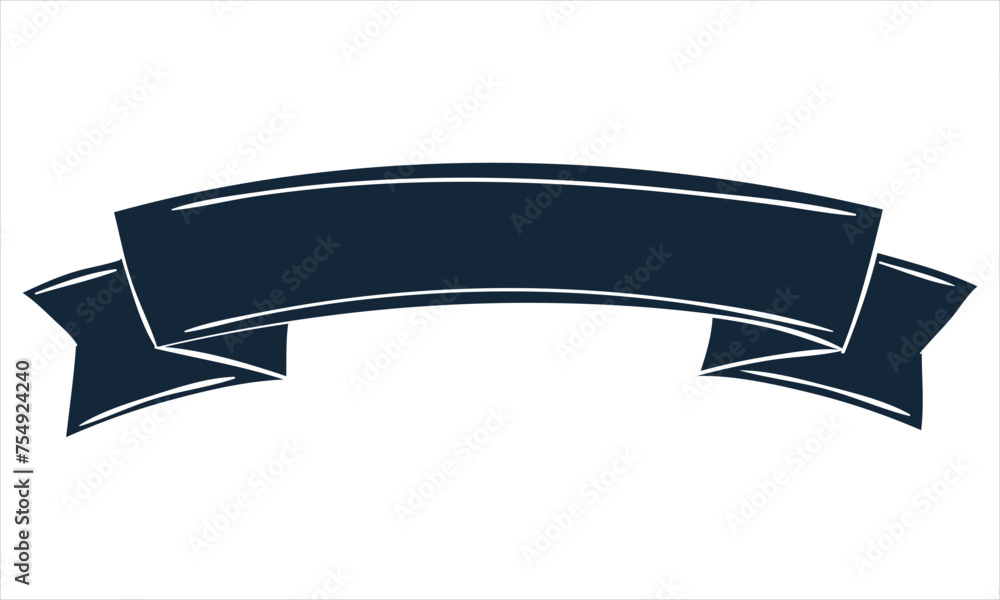 Fototapete ribbon shape vector which can be used to support your design and of course it's free and the color c