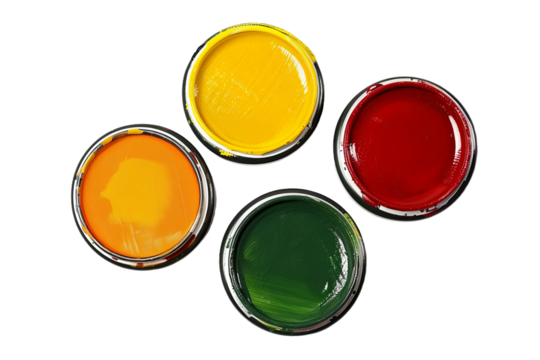 sauces isolated on white background
