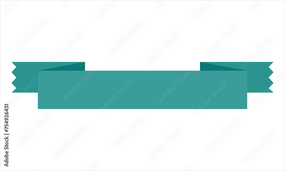 Fototapete Ribbon shape vector which can be used to support your design and of course it's free and the color can be changed according to your needs