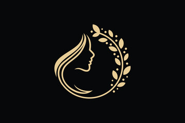 beauty women element design with modern concept