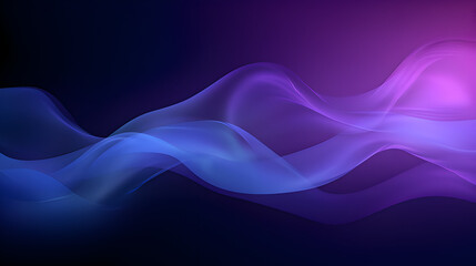 abstract background with smoke. An elegant wallpaper with a smooth wave background in blue and purple color tones.  HD wallpaper