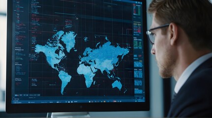 assessment trade market screen view 