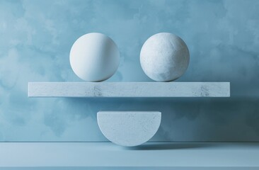 Balance Concept: Symmetrical Spheres