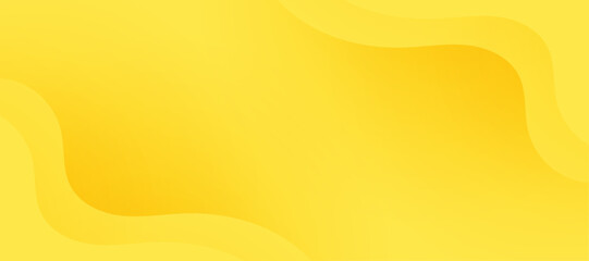 Dynamic 3D modern abstract yellow background, minimal paper background.